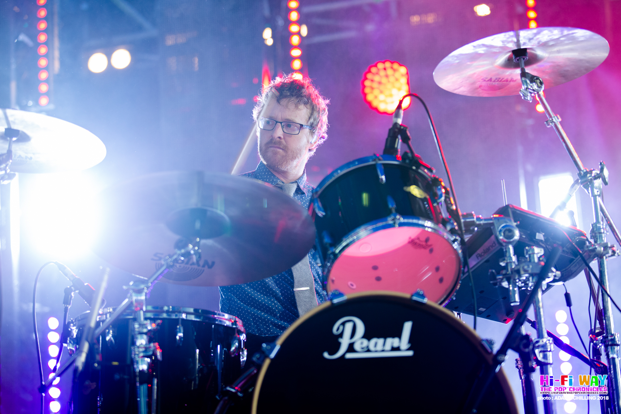 Public Service Broadcasting Groovin The Moo Adelaide Adam Schilling